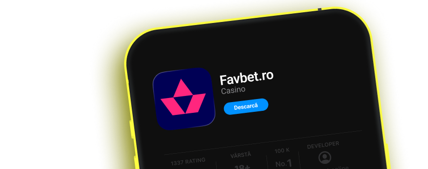Aplicația Favbet.ro pe telefon